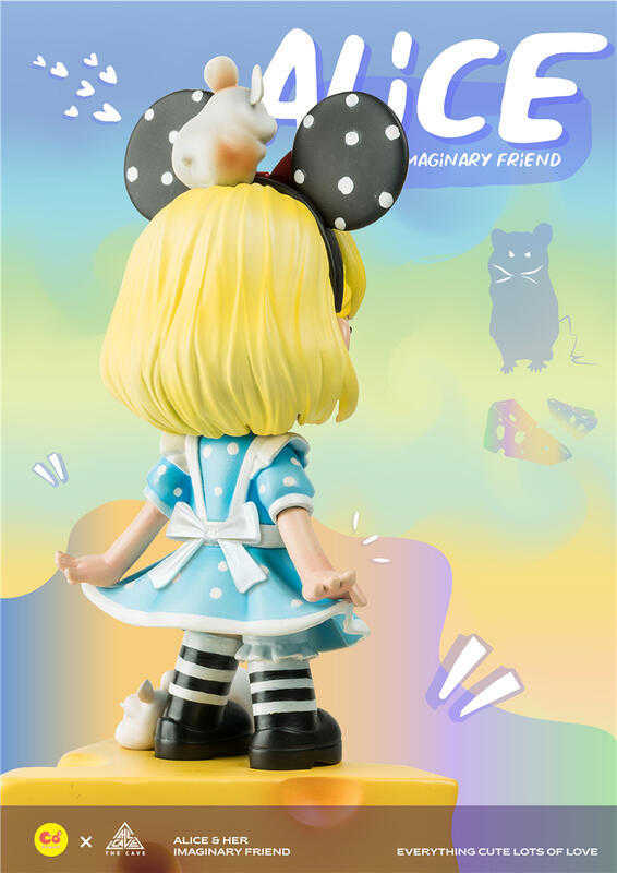 【史派克工廠】現貨 樣品出清不挑盒 The Cave 愛麗絲與幻想生物 奶酪鼠 潮玩 公仔