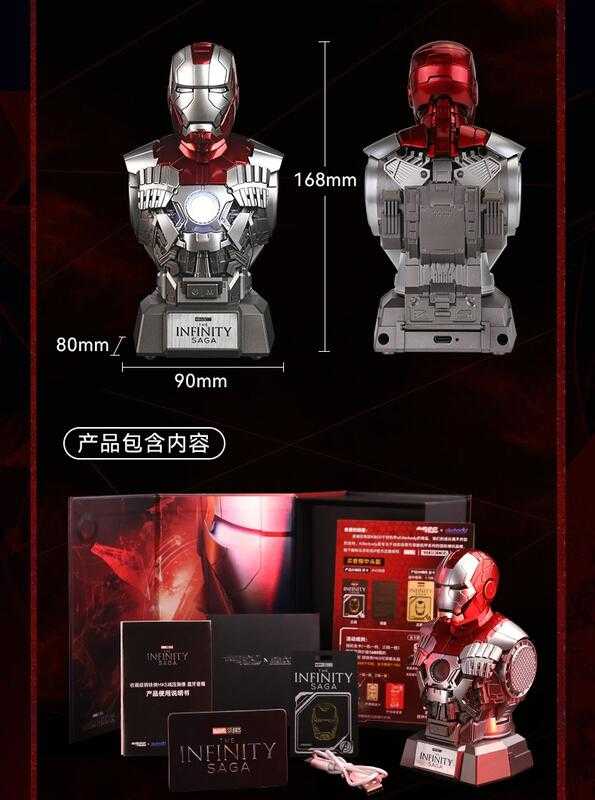 【史派克工廠】現貨免運 Killerbody mk5 鋼鐵人 胸像 藍牙音箱 頭盔面具 模型