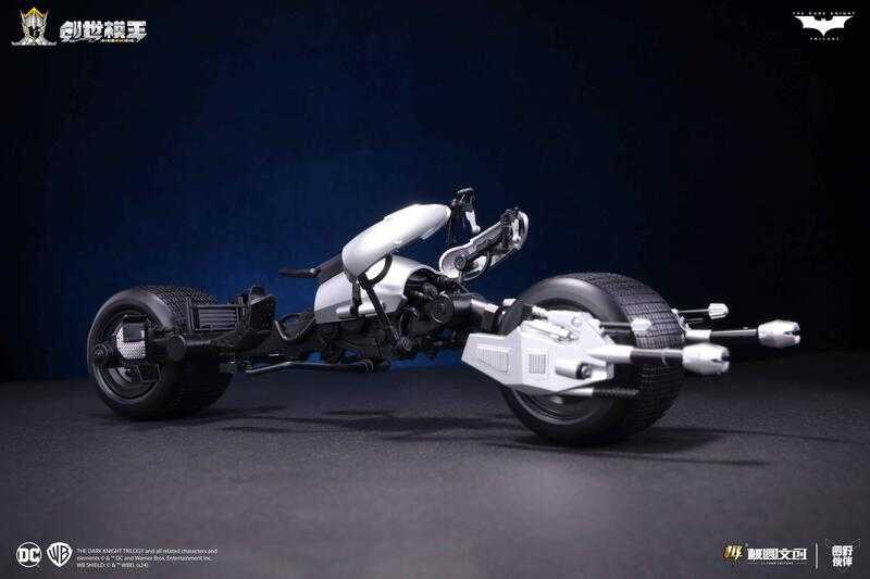 【史派克工廠】現貨免運 創世模王 黑暗騎士 蝙蝠俠 蝙蝠機車 1/12 組裝模型 不含蝙蝠俠 1230