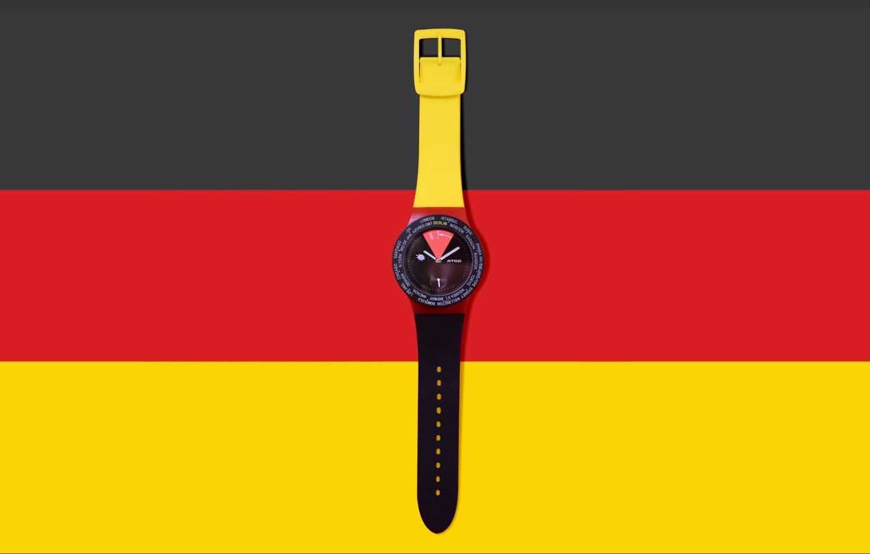 RHIZ 自動時區世界腕錶 - 德國