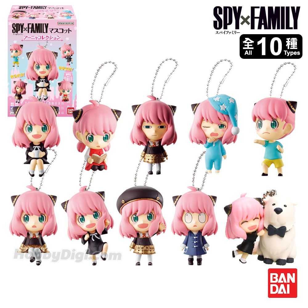 【CC TOYS】現貨 SPY×FAMILY間諜家家酒 角色公仔 安妮亞·佛傑 (全套10款) 盒玩 盲盒 隨機出貨