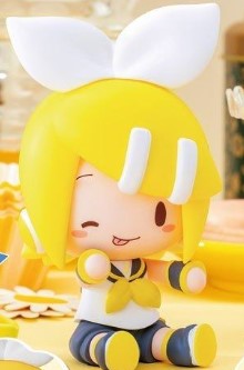 【CC TOYS】現貨 全新 初音未來系列 可換表情 Q版掌上坐姿公仔 鏡音雙子 2款自選