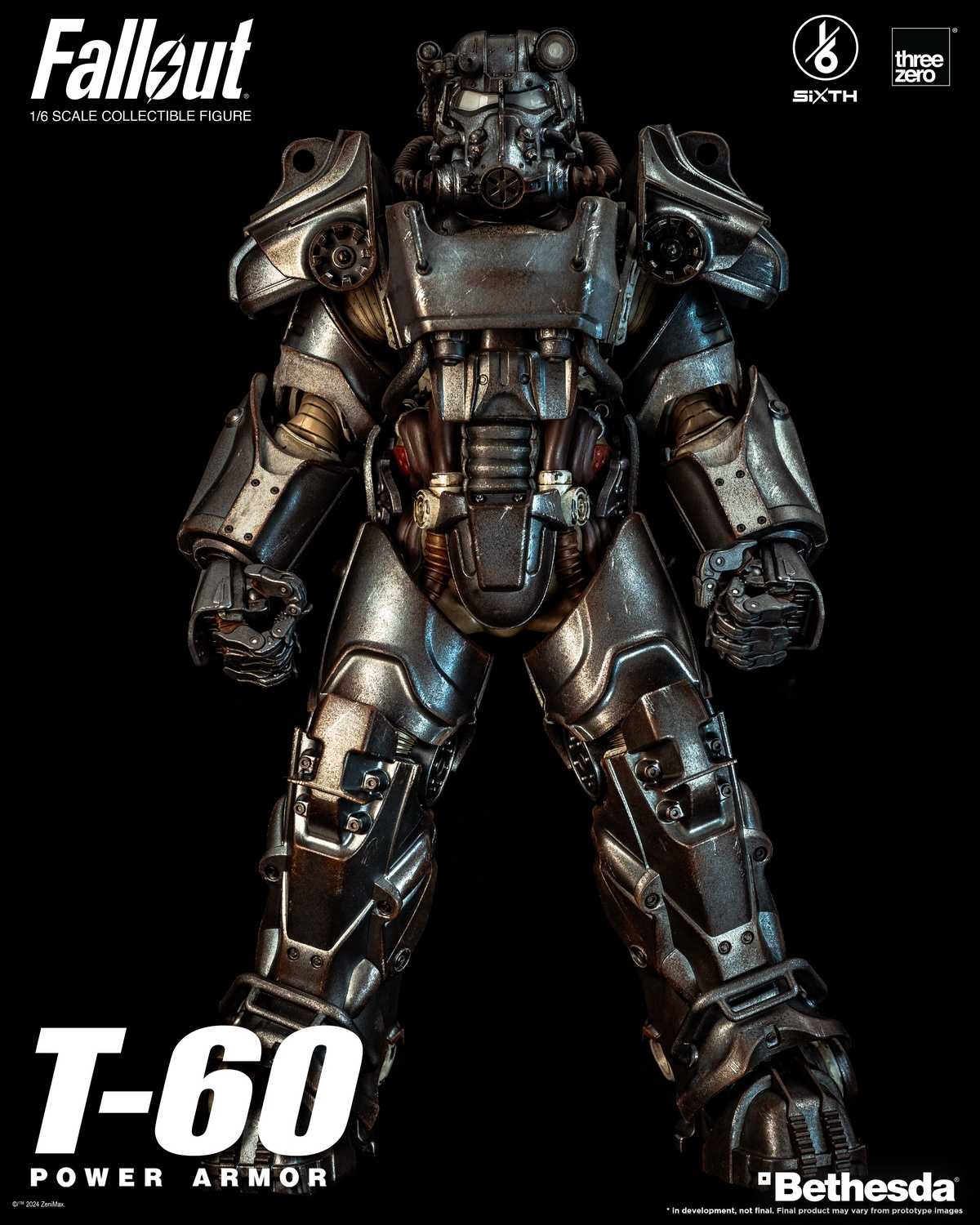 【CC TOYS】第四季 預購 threezero 異塵餘生 FigZero T-60 動力裝甲 1/6 可動模型