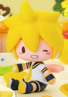 【CC TOYS】現貨 全新 初音未來系列 可換表情 Q版掌上坐姿公仔 鏡音雙子 2款自選