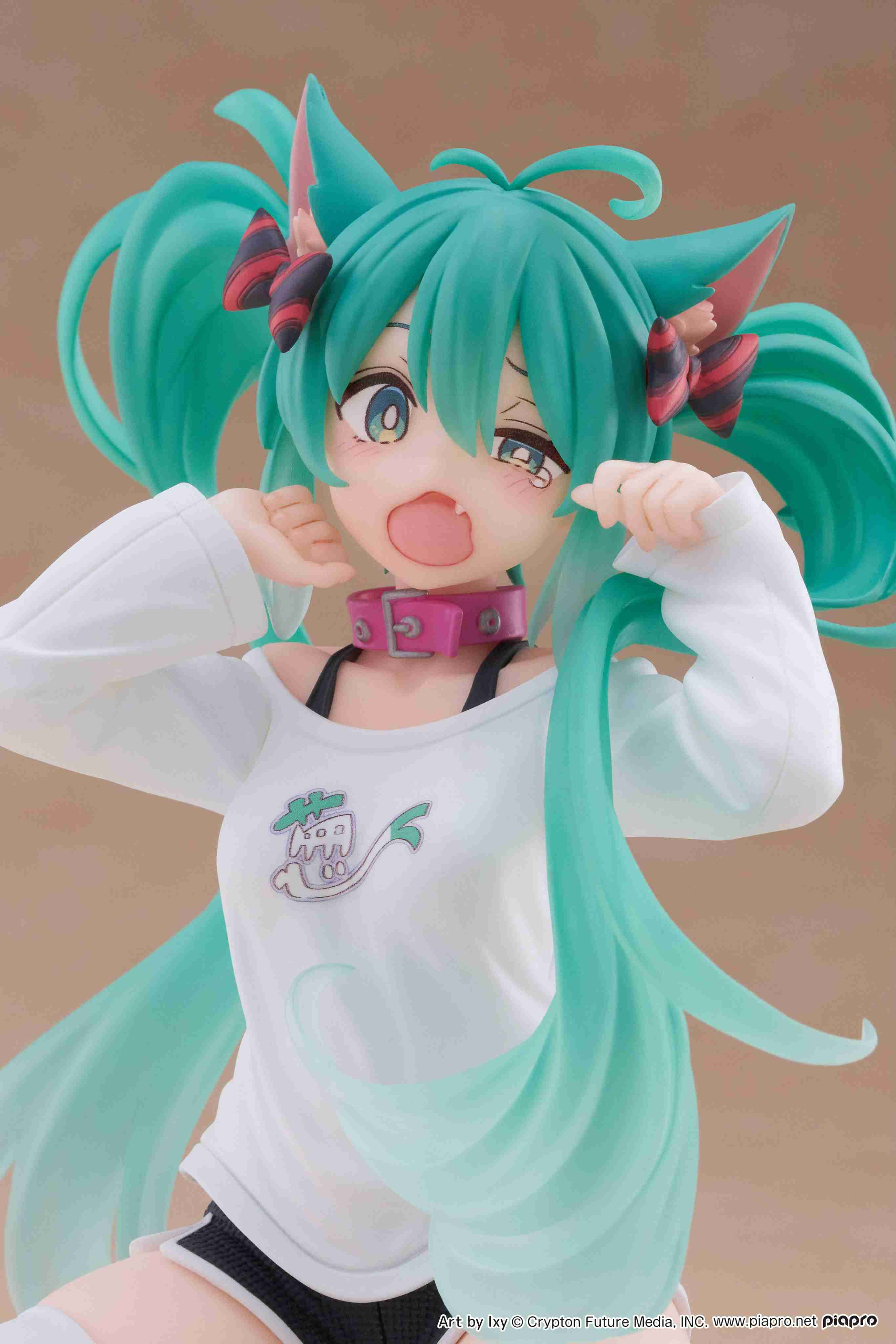 【CC TOYS】現貨 TAITO 景品 初音未來 Desktop Cute 貓耳T恤 Ver.