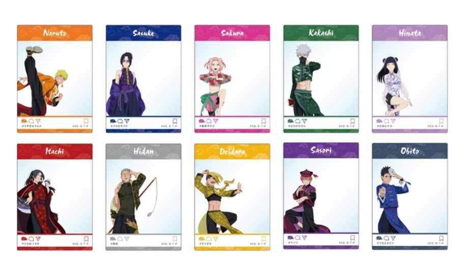 【CC TOYS】 現貨 火影忍者疾風傳  全新繪製的SNS風格 透明卡 vol.1（隨機1包）