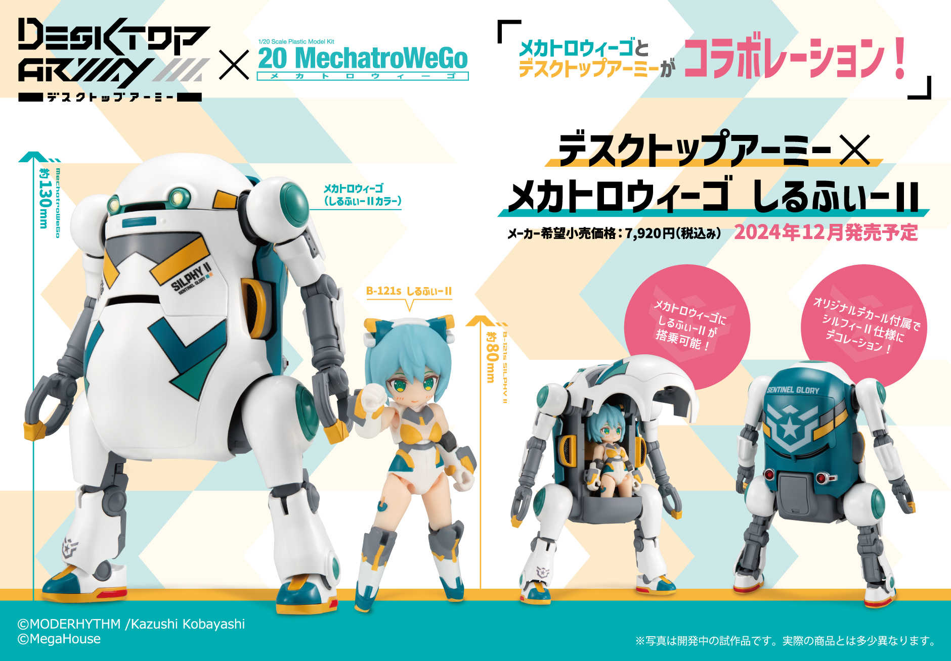 【CC TOYS】12月 預購 日版 MH Desktop Army × WeGo 希爾菲Ⅱ