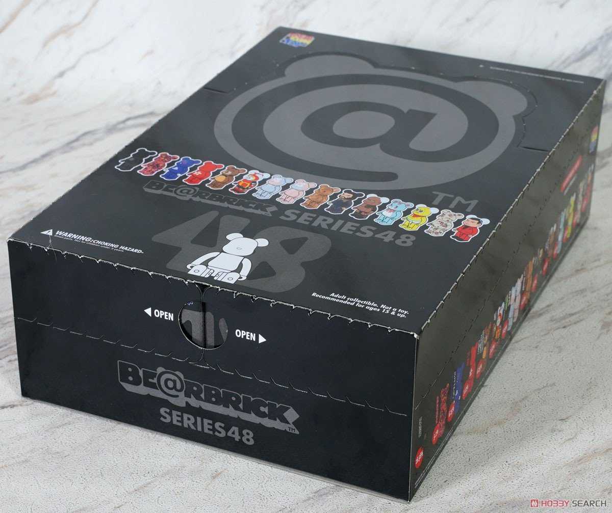 【CC TOYS】現貨 日版 MEDICOM TOY BE＠RBRICK 庫柏力克熊 48（隨機1款）