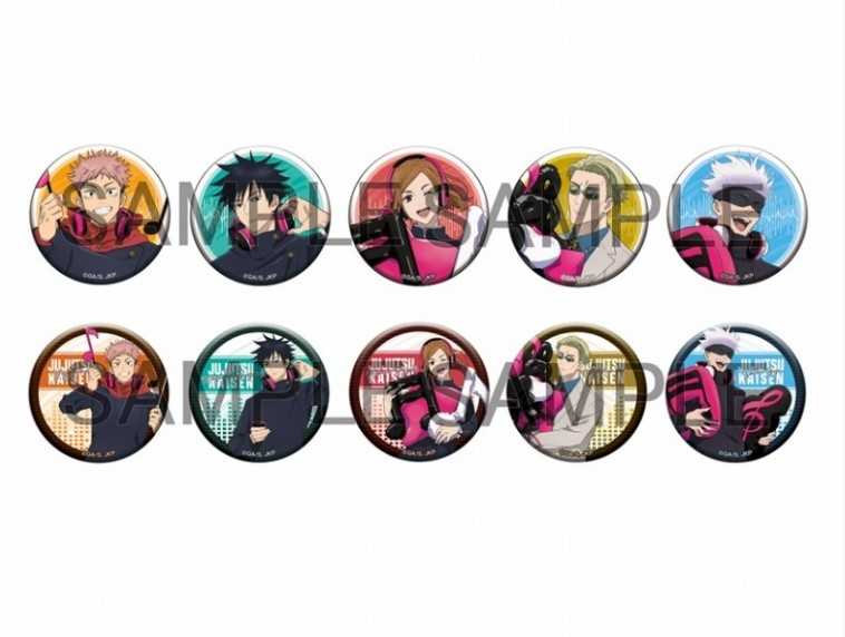 【CC TOYS】現貨 日版 呪術廻戦 新繪製徽章 （隨機1包）