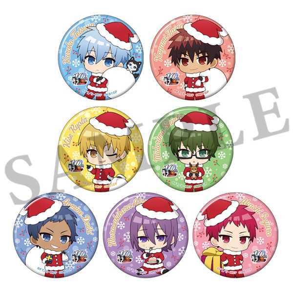 【CC TOYS】現貨 黑子的籃球 聖誕老人風格 徽章 盲抽 隨機出貨