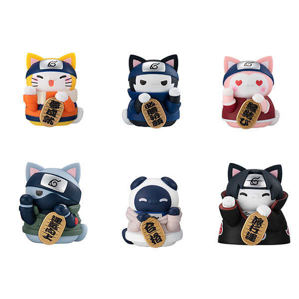 【CC TOYS】10月 預購 日版 MH MEGA CAT PROJECT 火影忍者 忍喵 招財 再出發