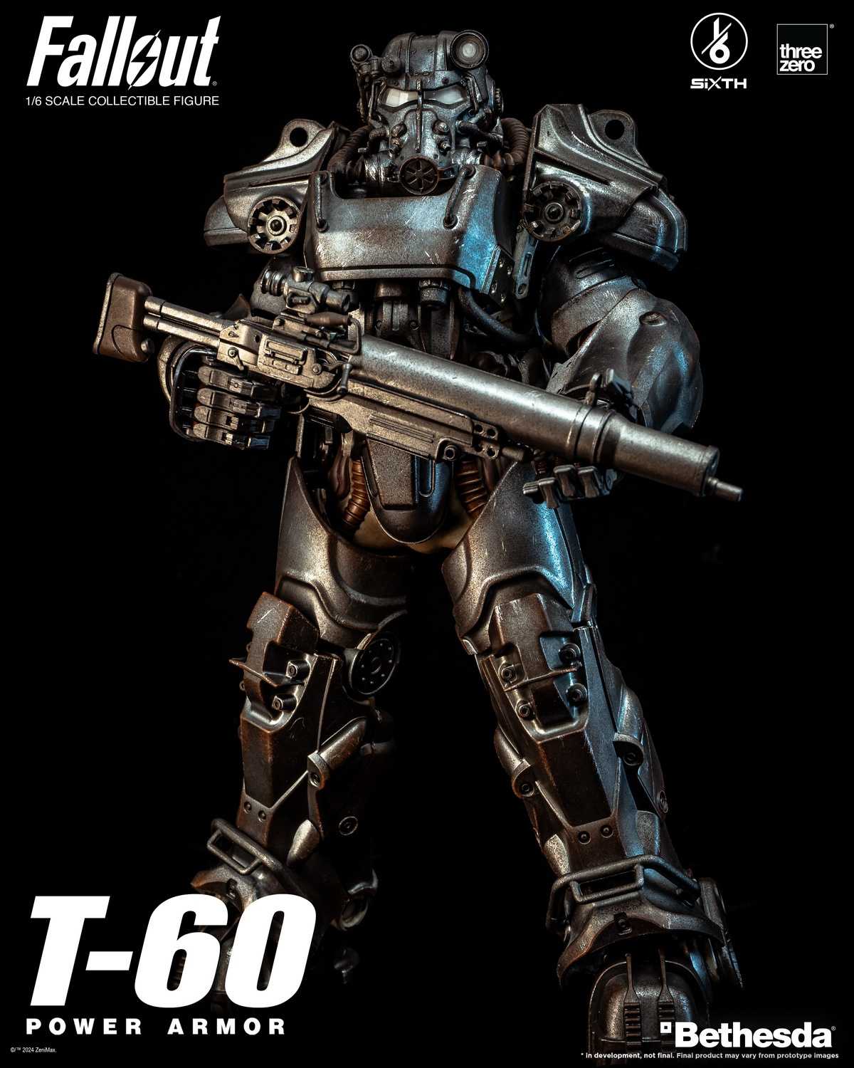 【CC TOYS】第四季 預購 threezero 異塵餘生 FigZero T-60 動力裝甲 1/6 可動模型