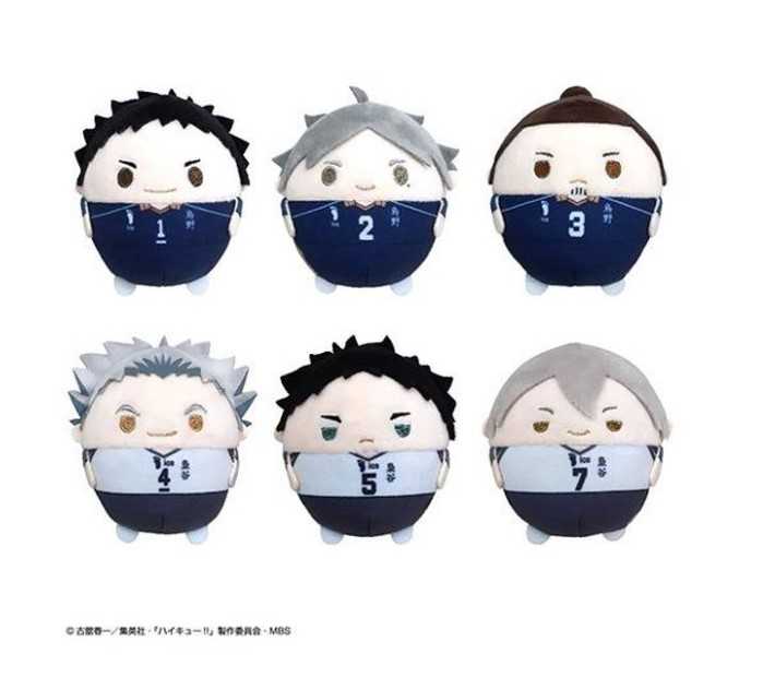 【CC TOYS】現貨 MAXLIMITED 排球少年 圓滾滾 胖娃 布偶 娃娃 第3彈  盲盒（隨機1包）