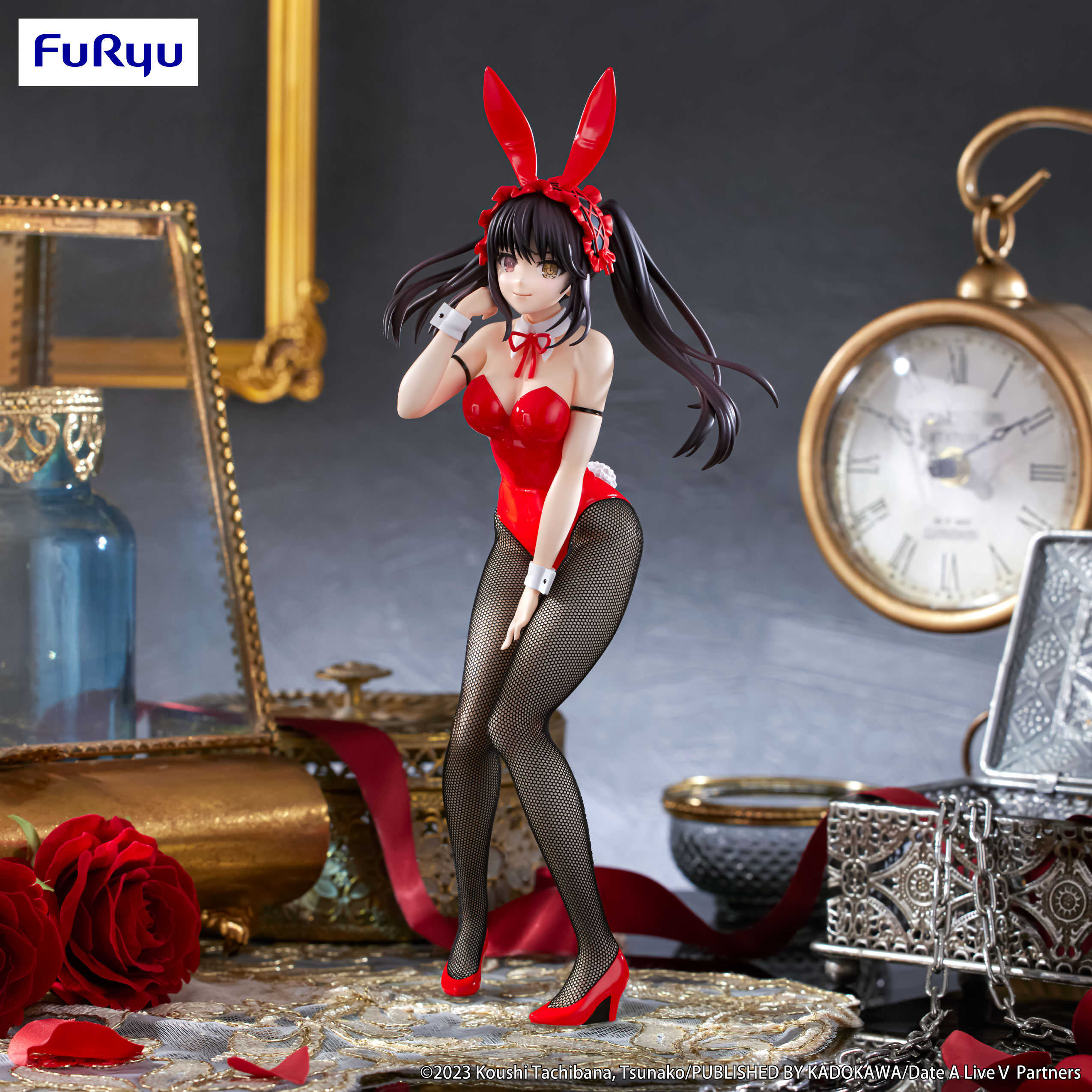 【CC TOYS】11月 預購 FuRyu 景品 約會大作戰 BiCute Bunnies 時崎狂三 兔女郎