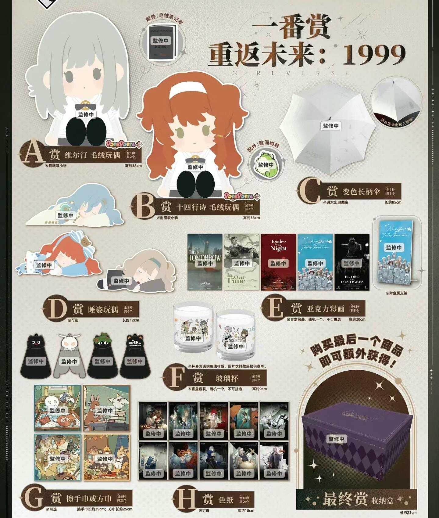 【一番賞線上抽】現貨 重返未來:1999