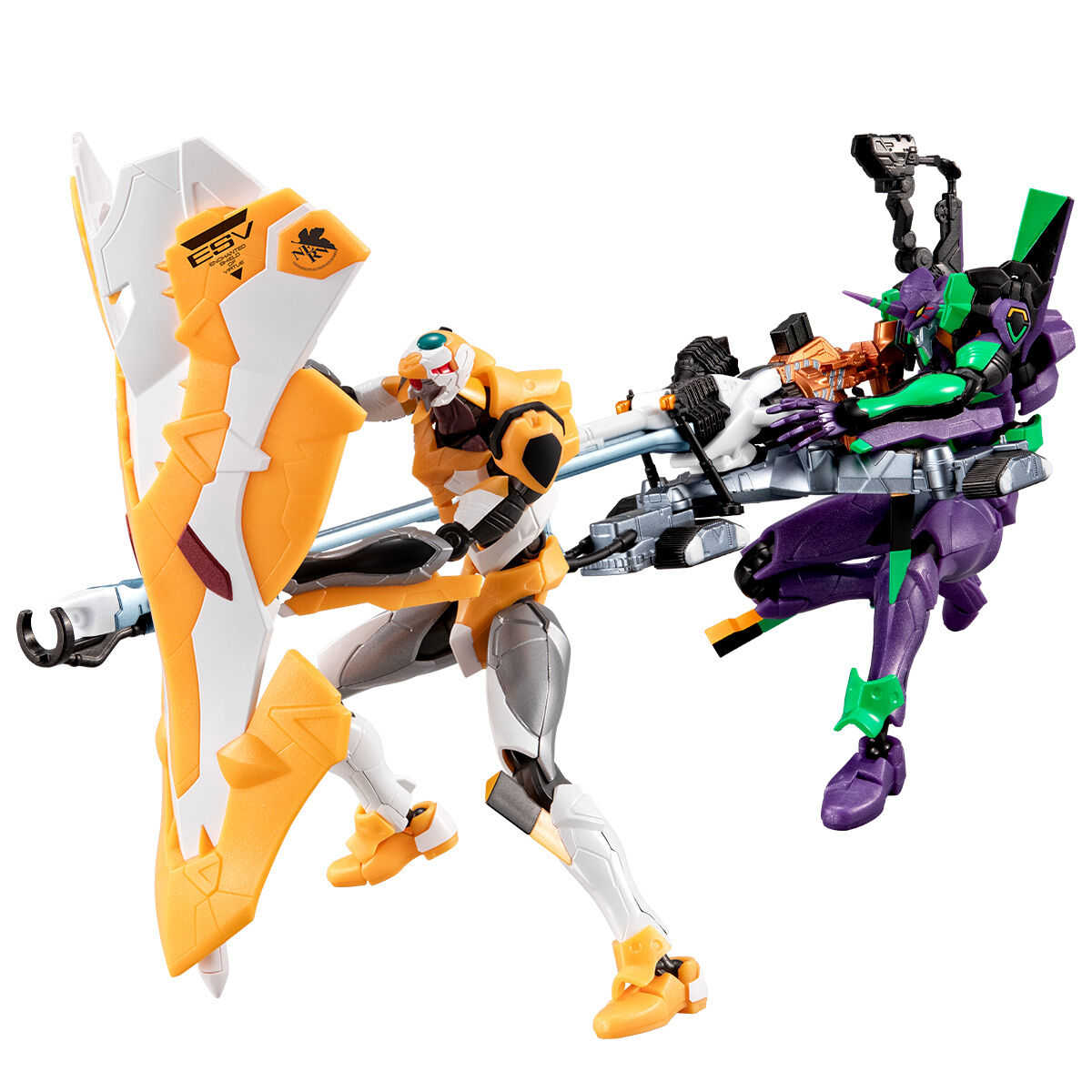 【CC TOYS】4月 預購 萬代 盒玩 EVA-FRAME-DX：福音戰士新劇場版 屋島作戰套組 不含機體 1201