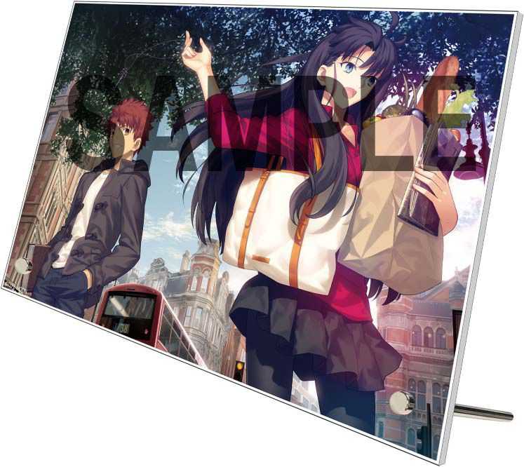 【CC TOYS】現貨 日版〈凛＆士郎〉武内崇封面插圖 壓克力桌繪 壓克力板 立架