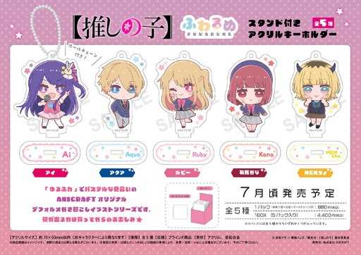 【CC TOYS】現貨 盲包 我推的孩子 Q版壓克力立牌鑰匙圈 （隨機1包）