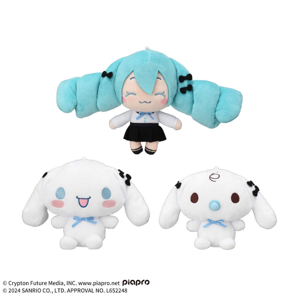 【CC TOYS】現貨 SEGA 景品 初音未來 × 大耳狗喜拿 玩偶 布偶 娃娃 第3彈（全3種）