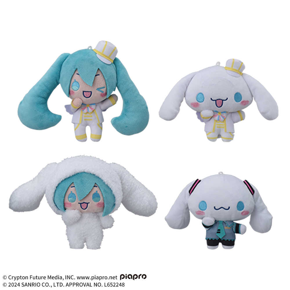 【CC TOYS】現貨 SEGA 景品 初音未來 × 大耳狗喜拿 玩偶 布偶 娃娃 第2彈（全4種）