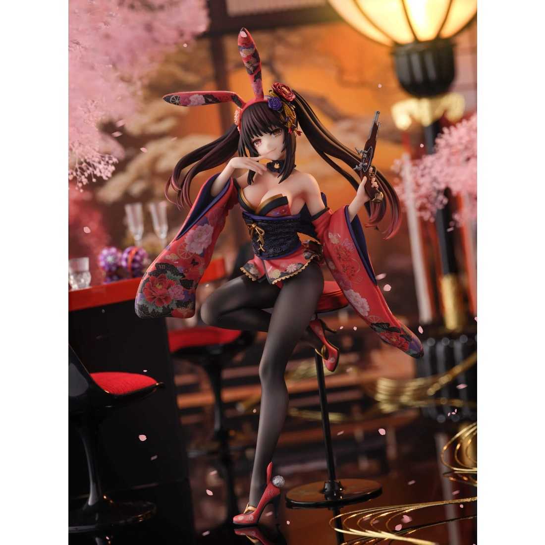 【自製賞線上抽】50抽挑戰賽 時崎狂三 和風華麗裝束，狂兔女郎魅惑登場