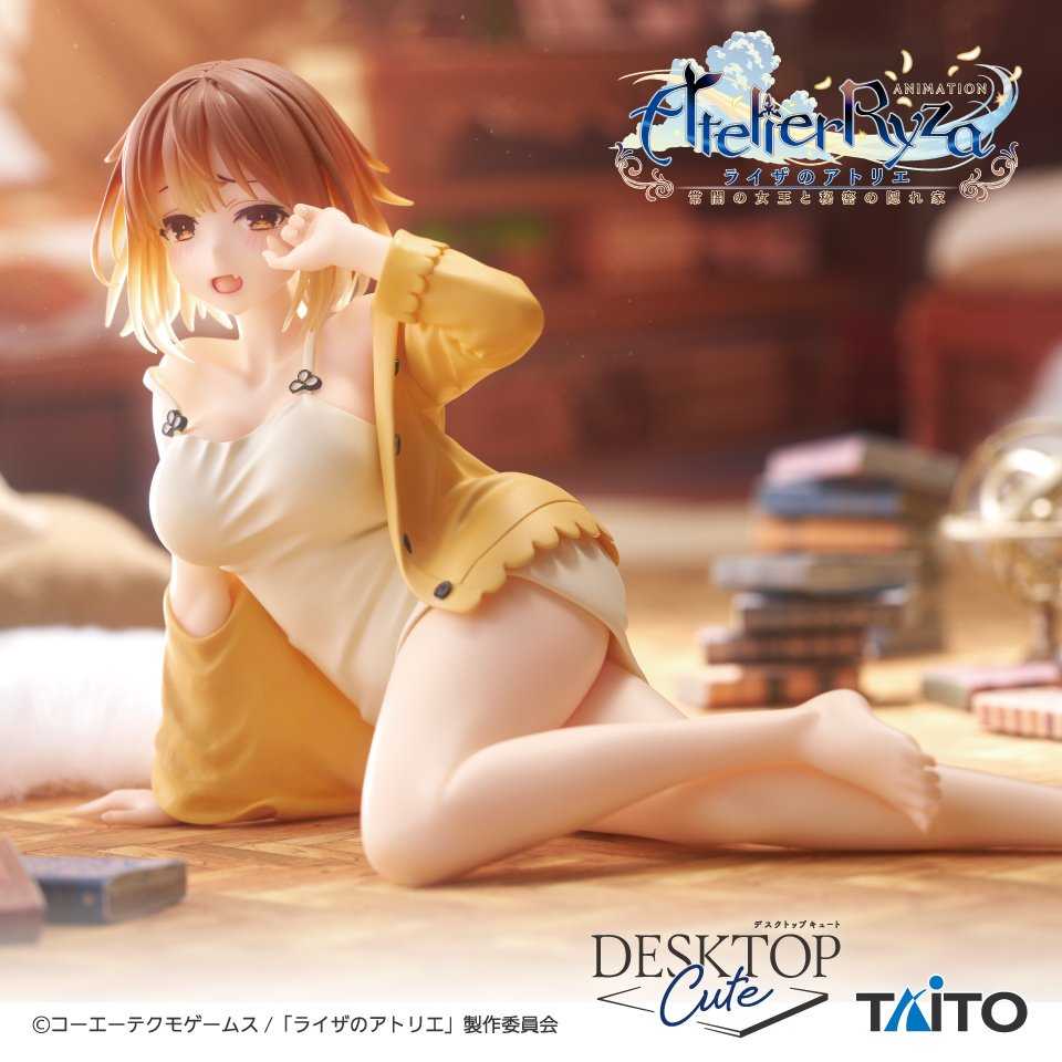 【CC TOYS】現貨 TAITO 景品 萊莎的鍊金工房 Desktop Cute 萊莎琳 睡衣 Ver.