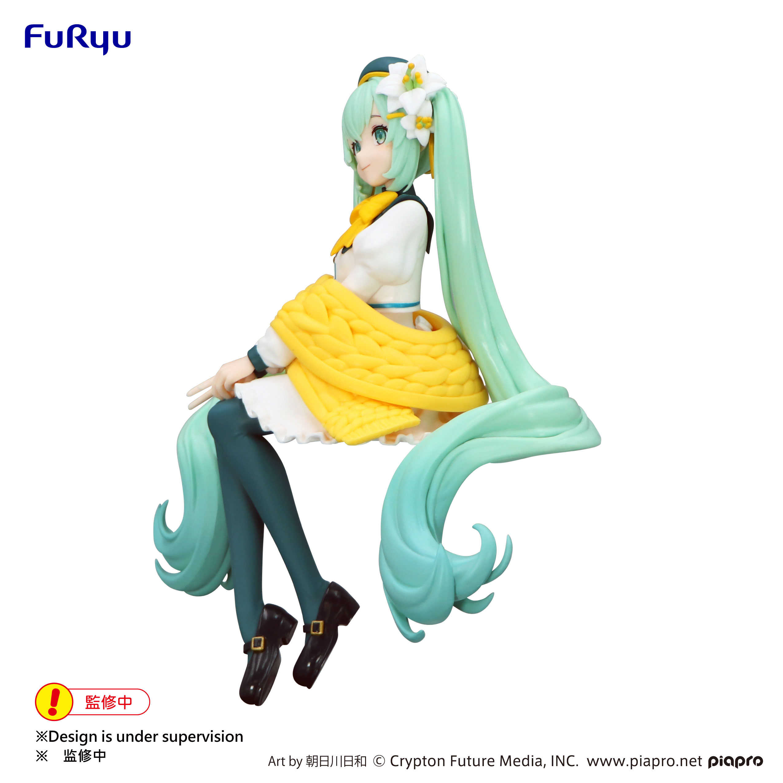 【CC TOYS】11月 預購 FuRyu 景品 初音未來 Flower Fairy 花之妖精 白百合 泡麵杯蓋公仔