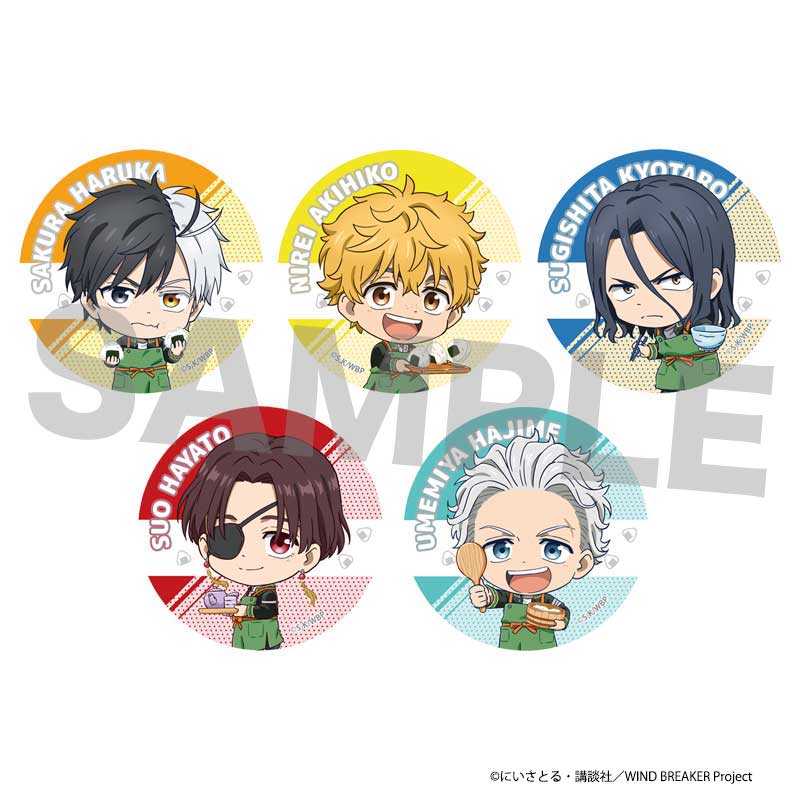 【CC TOYS】現貨 日版 i-rights WIND BREAKER 防風少年 徽章（隨機1款）