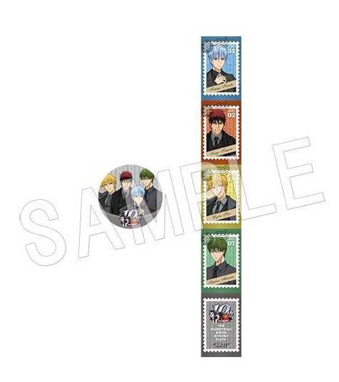 【CC TOYS】現貨 OIOI 丸井 黑子的籃球 影子籃球員 10周年紀念 紙膠帶