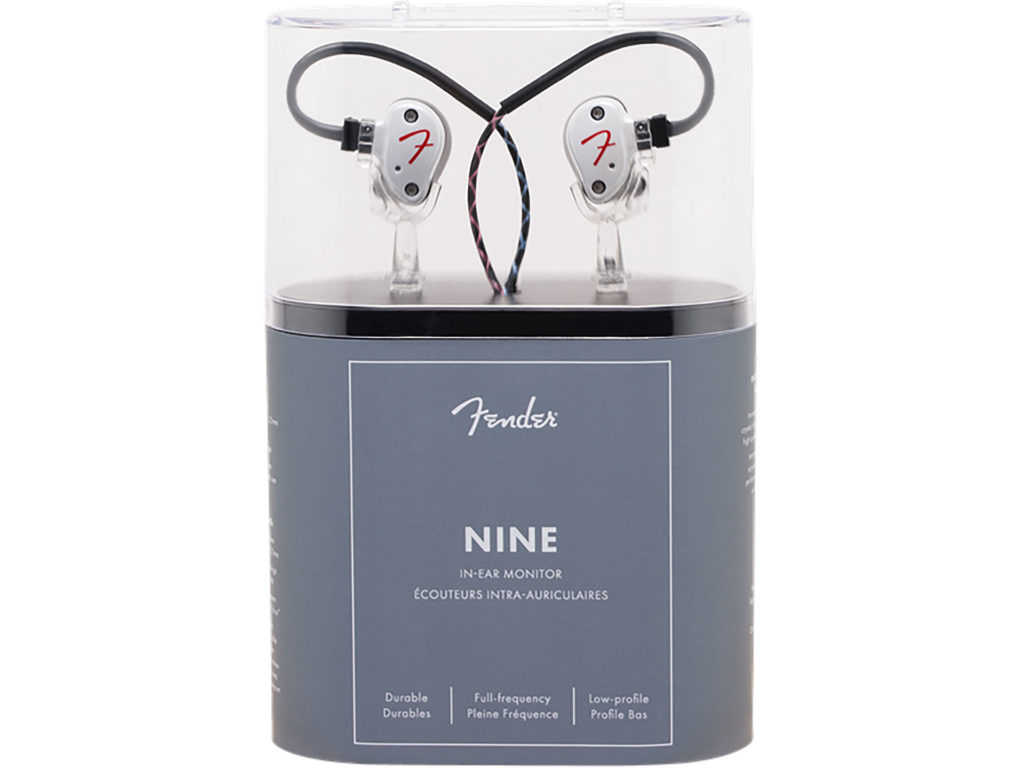 Fender NINE 珍珠白 耳道式 監聽 耳機 Pro IEM | My Ear耳機專門店