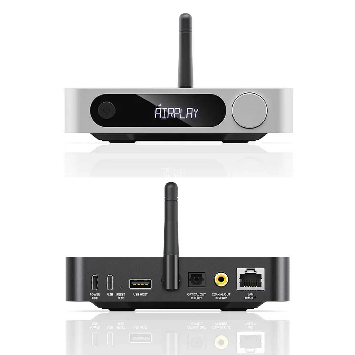 FIIO SR11 銀色 支援AirPlay Wi-Fi 無線 音樂串流播放器 | My Ear 耳機專門店