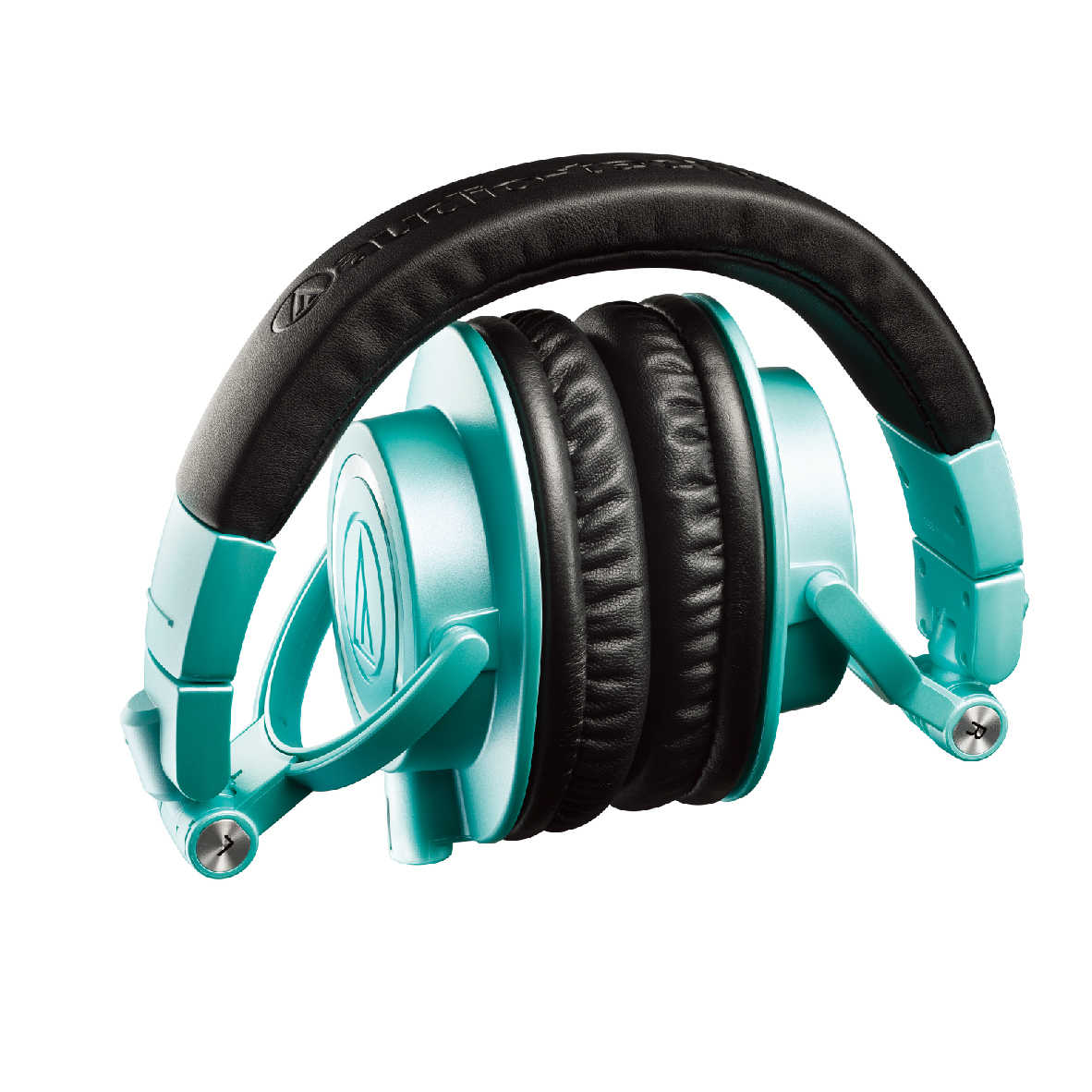 鐵三角 ATH-M50X 專業用 監聽 耳罩式 耳機 冰藍色 IB  | My Ear 耳機專門店
