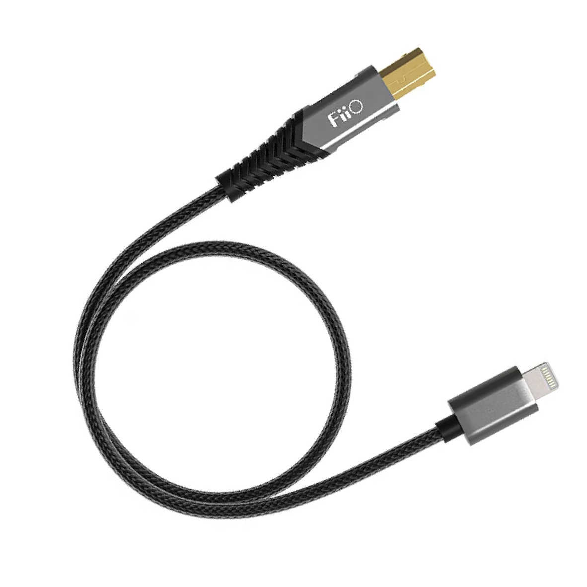 FiiO LD-LT1 鍍錫銅線芯 USB Type-B轉Lightning 轉接線 | My Ear 耳機專門店