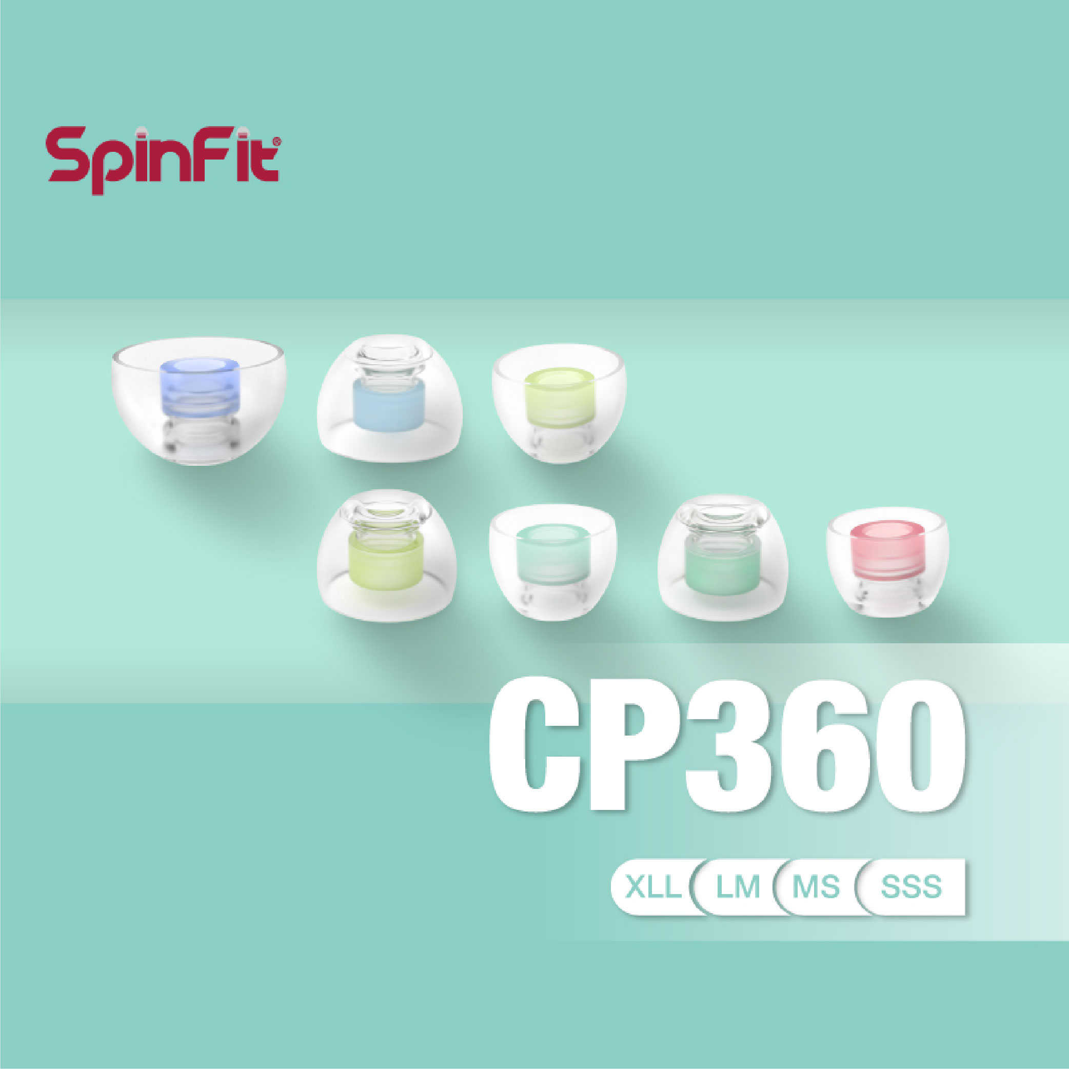 Spinfit CP360 矽膠 耳塞 S/SS 真無線 耳機 CP-360｜My Ear耳機專門店