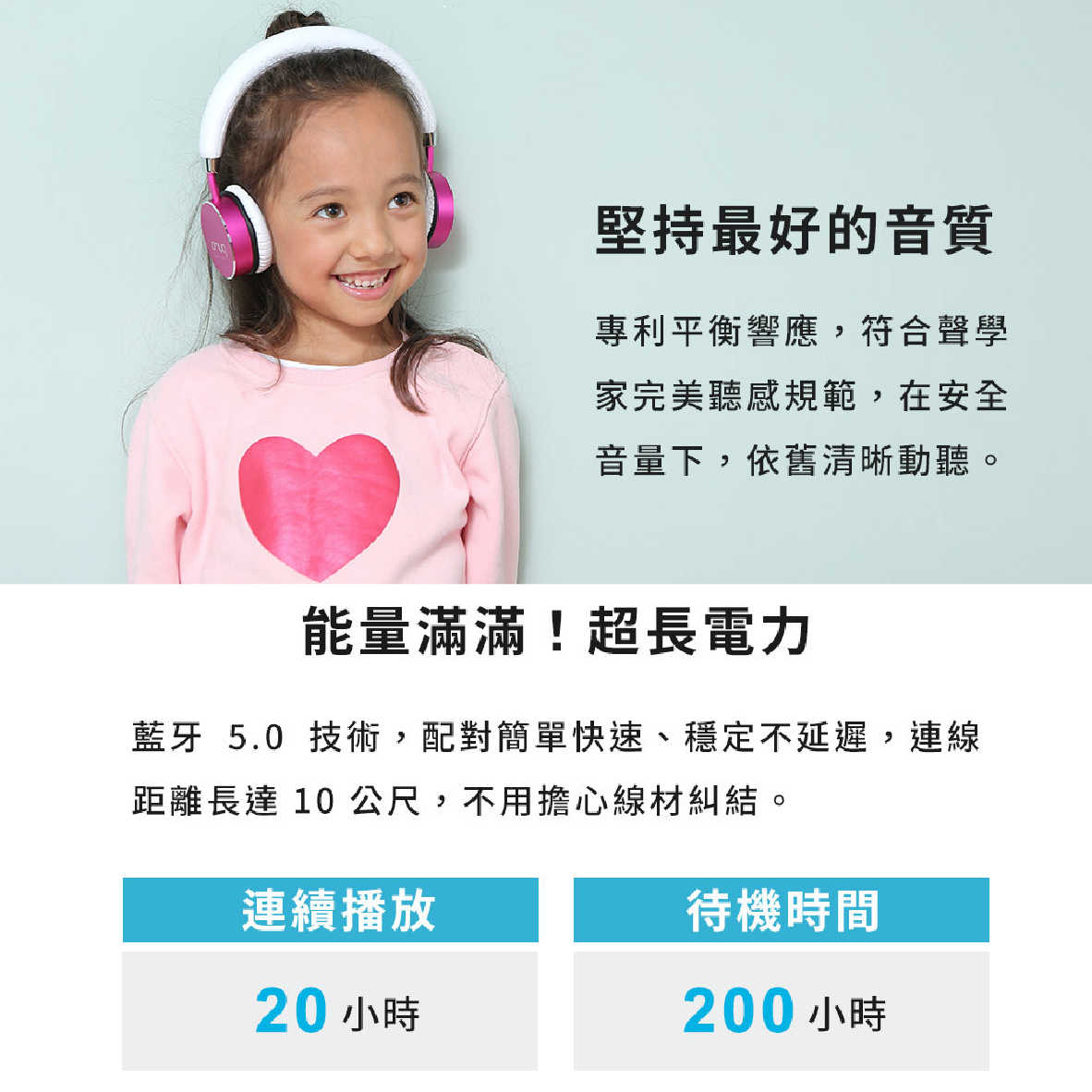 Puro BT2200s 深藍 兒童耳機 安全音量 長效續航 麥克風 耳罩式耳機 | My Ear 耳機專門店