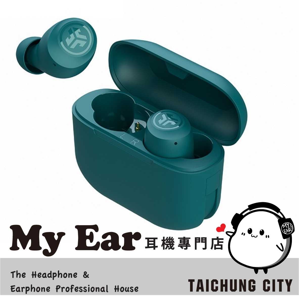 JLab Go Air POP 孔雀綠 語音助理 雙耳連線 真無線 藍牙 耳機 | | My Ear 耳機專門店