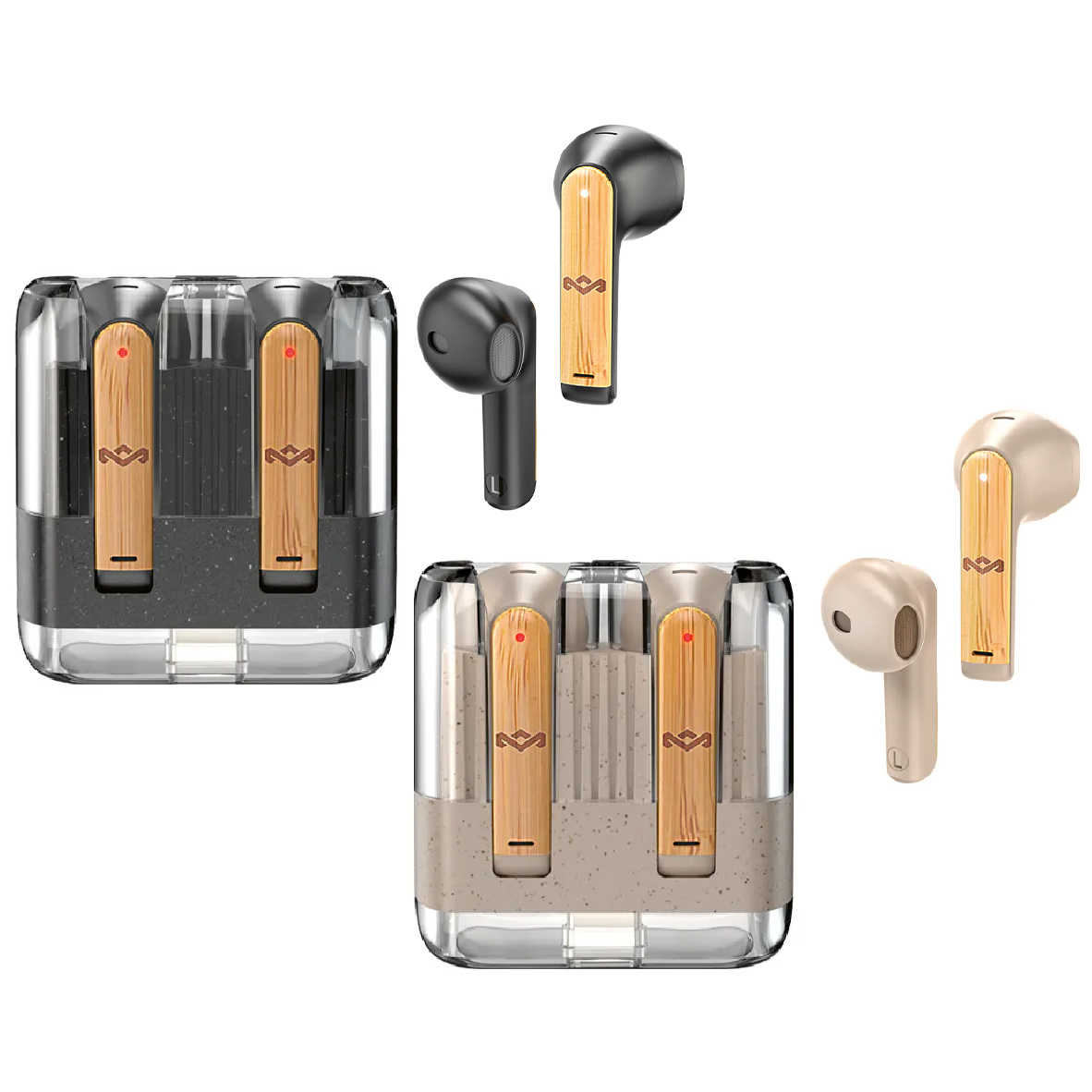 Marley Zion 藍牙5.3 永續竹材 半入耳 快速充電 真無線 藍牙耳機  | My Ear 耳機專門店