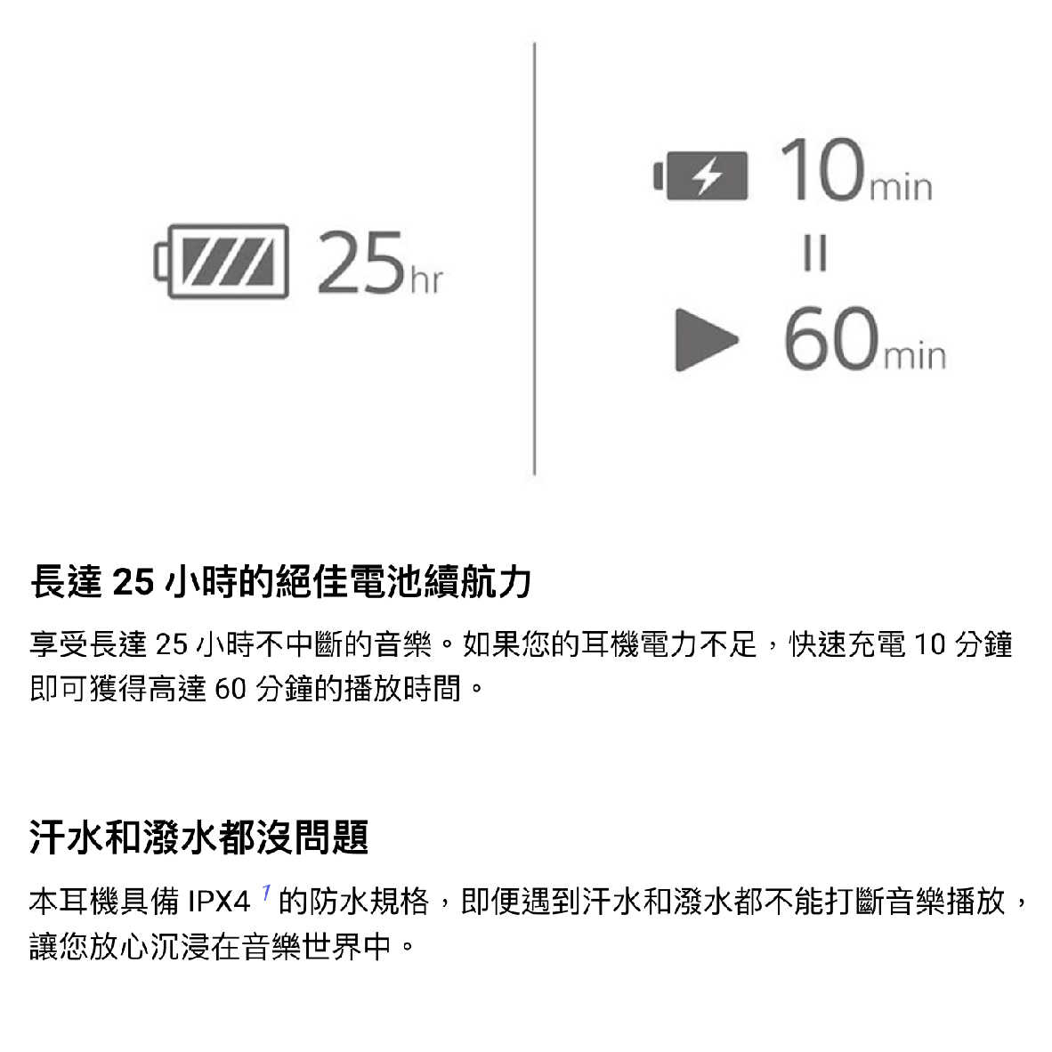 Sony 索尼 WI-C100 四色可選 DSEE 語音助理 IPX4 藍芽 無線耳機 | My Ear 耳機專門店