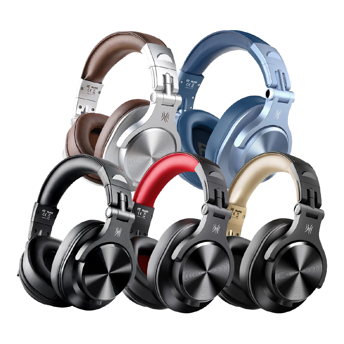 OneOdio A70 DJ 線控麥克風 皮革耳罩 無線藍牙 監聽耳機 | My Ear 耳機專門店