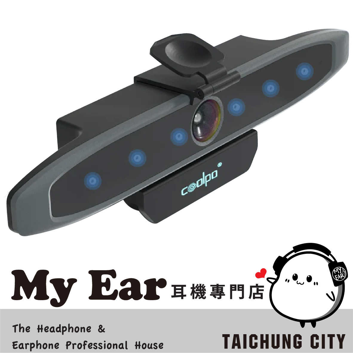Coolpo MINI AI 超廣角 4K 網路視訊會議 攝影機 | MY Ear 耳機專賣店