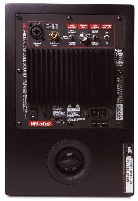 M&K Sound MPS-1611P 主動監聽喇叭 單顆 電子分音系統 ｜My Ear 耳機專門店
