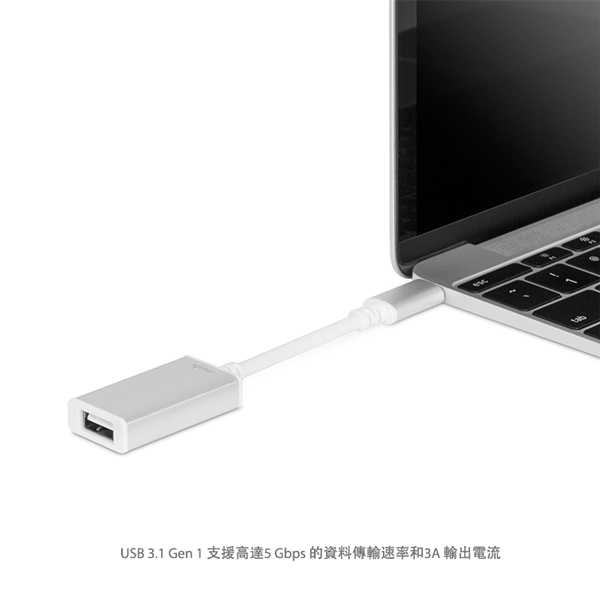 Moshi USB-C to USB Type C 轉接線 OTG | My Ear 耳機專門店