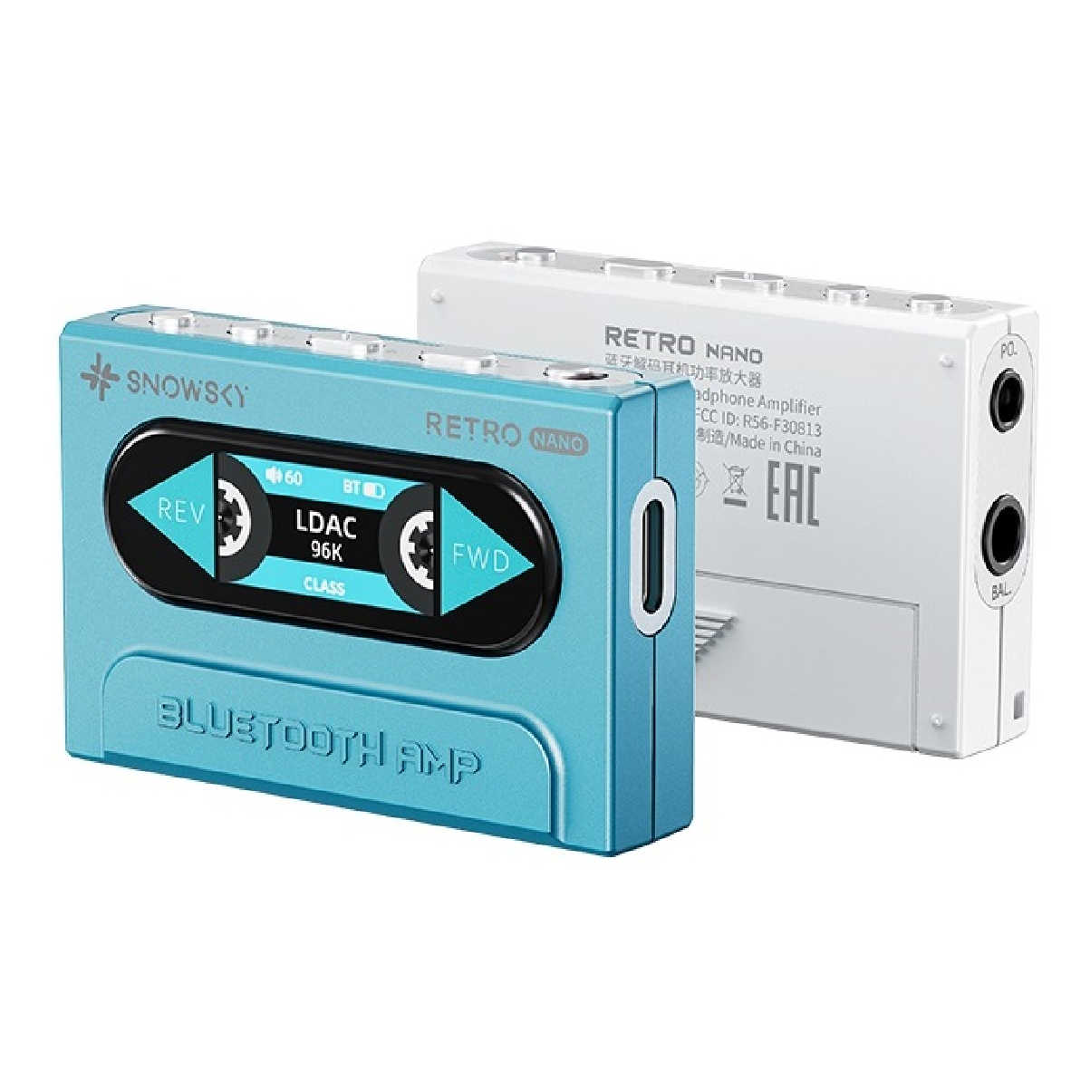 FiiO x SNOWSKY RETRO NANO 車載模式 復古 隨身 藍牙 音樂接收器 | My Ear 耳機專門店