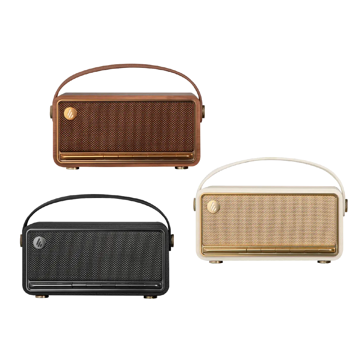 EDIFIER 漫步者 MP330 長續航 多點連接 Hi-Res 復古 藍牙隨身音箱 | My Ear 耳機專門店