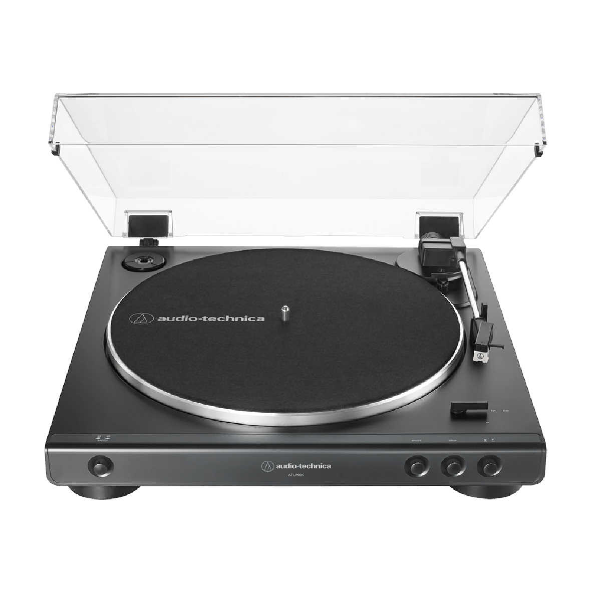 鐵三角 AT-LP60X 兩色可選 全自動播放型 皮帶驅動式 黑膠唱盤｜My Ear耳機專門店