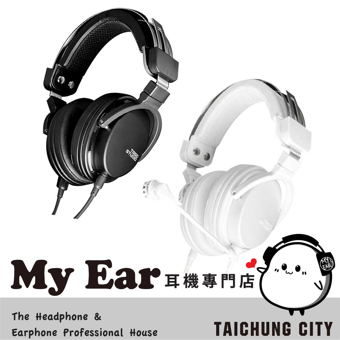 日本Tago Studio T3-03 Gaming PKG 白監聽電競耳罩式耳機| My Ear 耳機