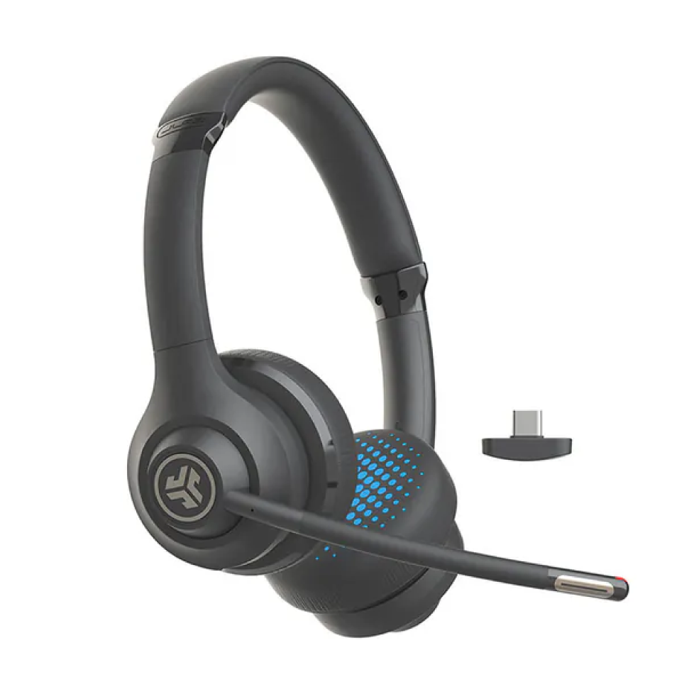 JLab Go Work 內建麥克風 工作用 通話降噪 藍芽 耳罩式耳機 | My Ear 耳機專門店