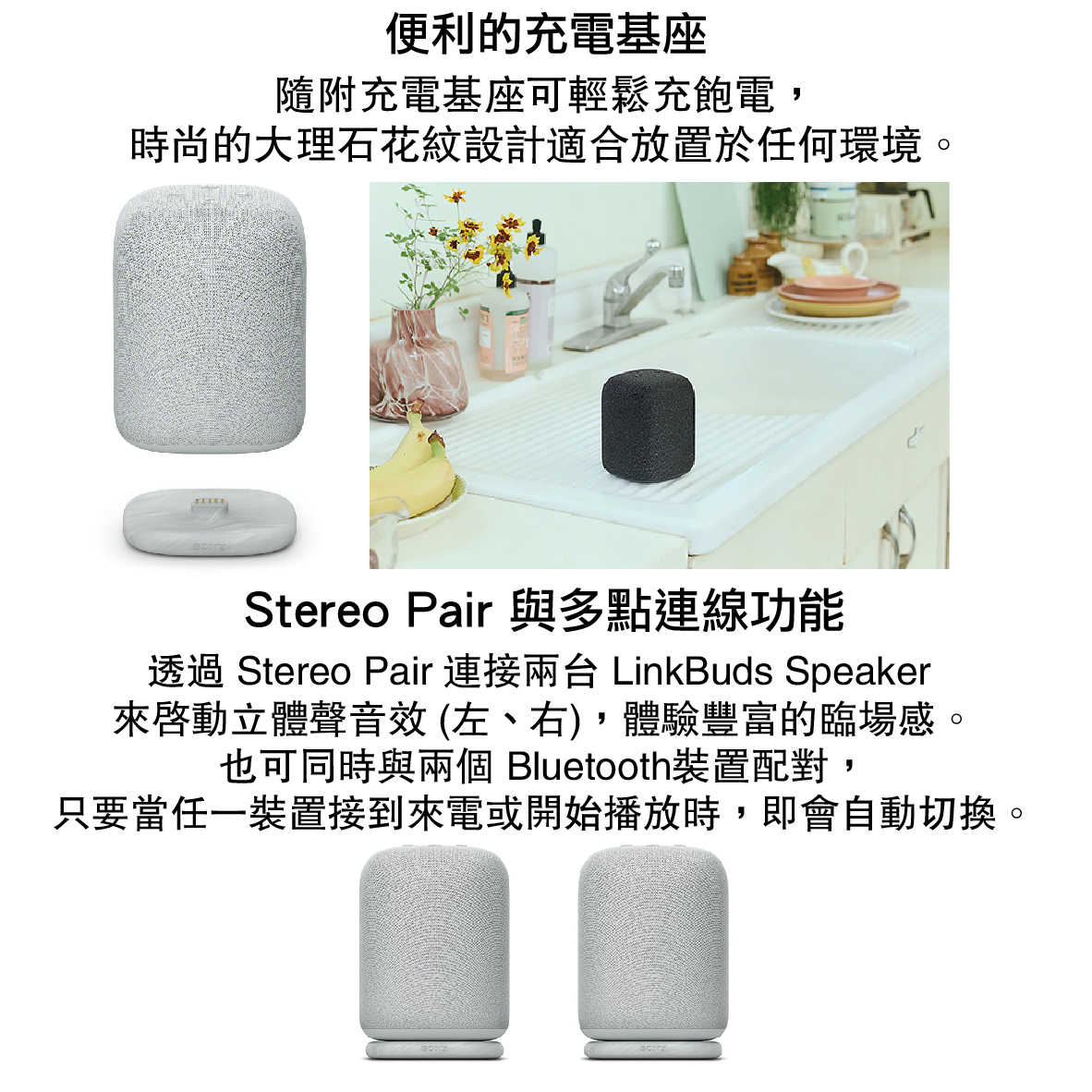 SONY 索尼 SRS-LS1 LinkBuds Speaker 無線 藍牙揚聲器 | My Ear 耳機專門店