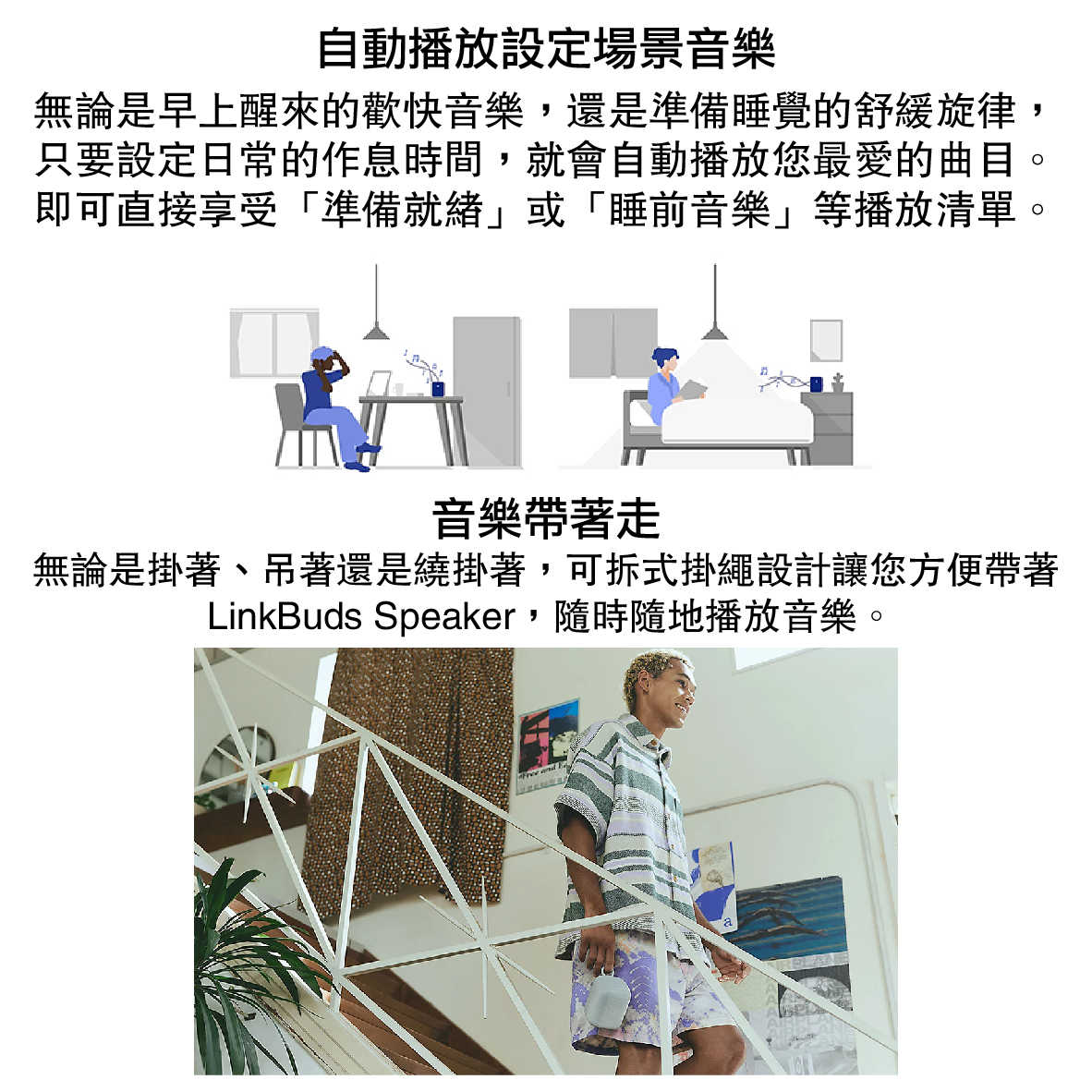 SONY 索尼 SRS-LS1 LinkBuds Speaker 無線 藍牙揚聲器 | My Ear 耳機專門店