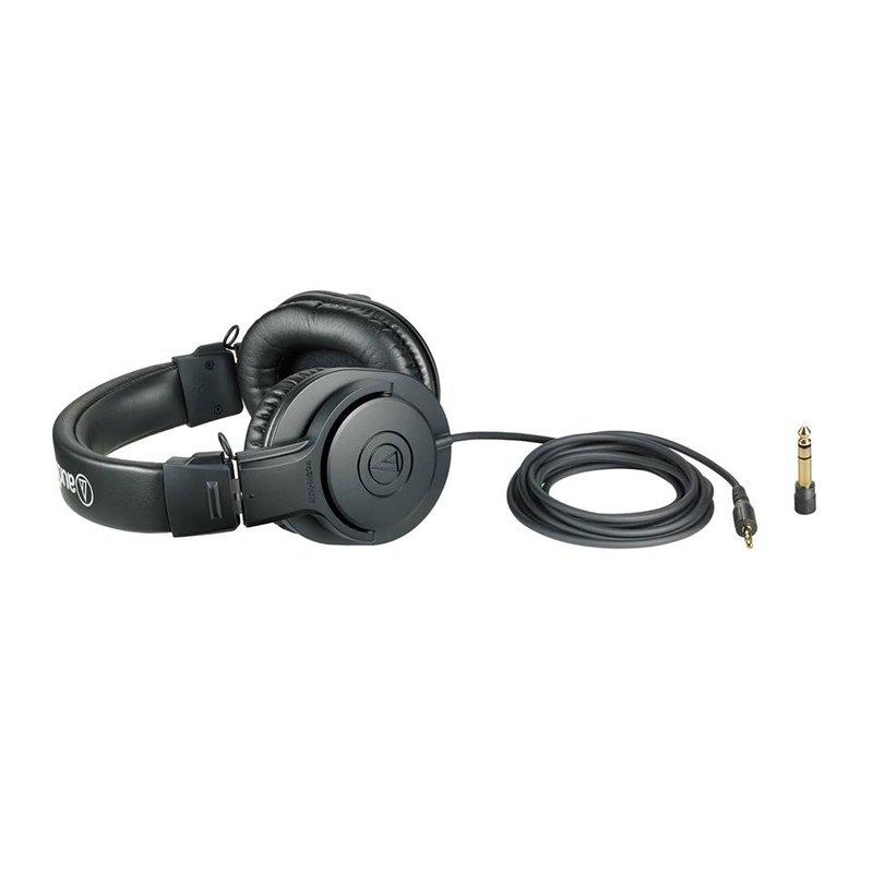 鐵三角 ATH-M20X 專業用 監聽 耳罩式 耳機 台灣公司貨 | My Ear 耳機專門店